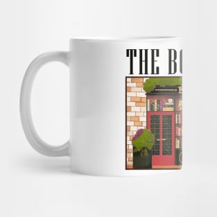 The Bookshop Storefront Illustration Mug